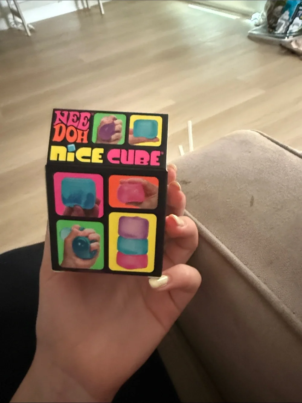 Nice Cube Super Solid Squish - Blue